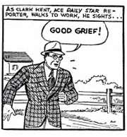 Clark Kent, argued by Jules Feiffer to be the most innovative 