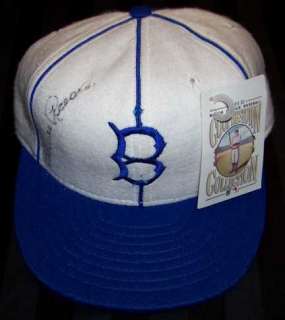 Pee Wee Reese Signed Autographed Baseball Cap Hat PSA  