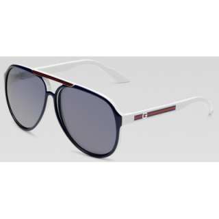 Gucci Sunglasses GG 1627S IPG KU Blue White Aviator  