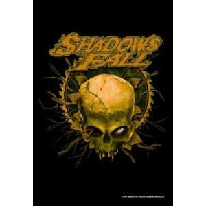  Shadows Fall Skull 30x40 Textile Flag Poster