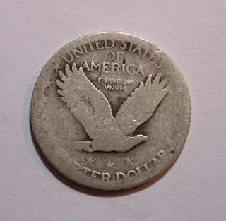   1916 1930 D Silver Standing Liberty Quarter US Coin   