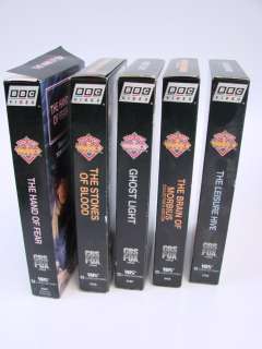   WHO VHS Tapes BBC Video Science Fiction Dalek Pyramid Peladon  