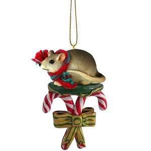  Mouse Candy Cane Christmas Ornament