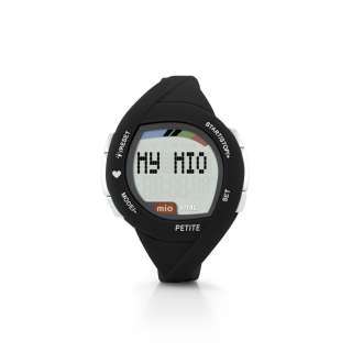   Mio Vital Petite Heart Rate Watch (Black with Blue Accent)  