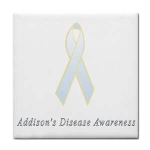  Addisons Disease Awareness Ribbon Tile Trivet Everything 