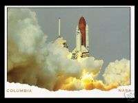 NASA COLLECTORS COLUMBIA SPACE SHUTTLE POST CARD S  