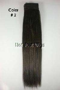 Beautiful 100 % Human Weaving Hair in Yaki Straight Wavy