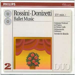 Donizetti Ballet Music Gioachino Rossini, Gaetano Donizetti, Antonio 
