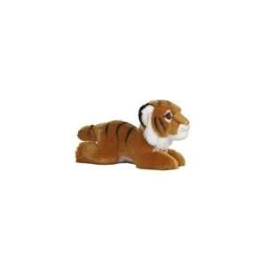   Realistic Stuffed Tiger 8 Inch Plush Wild Cat By Aurora Toys & Games