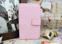FOR SAMSUNG GALAXY ACE S5830 WALLET LEATHER CASE COVER SKIN POUCH 