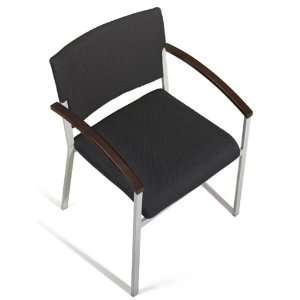  Factor Guest Chair with Solid Wood Arms