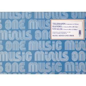  Music Minus One Oboe Telemann, Handel and Vivaldi 