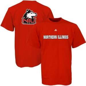   Northern Illinois Huskies Red Prime Time T shirt