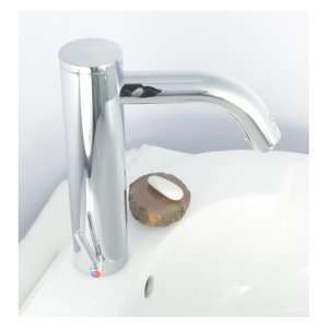   Chrome Sensor Bathroom Sink Faucet + Cold Hot Switch