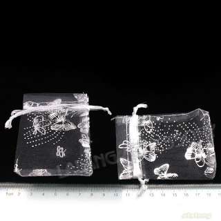   Organza Butterfly Gift Bags 7x9cm Wedding Favours Free P&P  