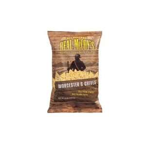 Real Mccoys, Rice Chips, Worcstr&chivs, 12/6 Oz  Grocery 