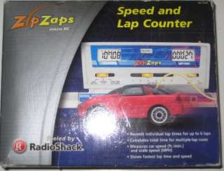 ZipZap Speed and Lap Counter by Radio shack  