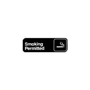 Smoking Permitted in Designated Areas Only Sign  