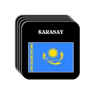  Kazakhstan   KARASAY Set of 4 Mini Mousepad Coasters 