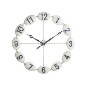  Distressed French House Number Wall Clock Iron N 30 X 1 X 