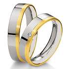 coi Jewelry Cobalt Chrome Wedding/Couple Ring   JT1530