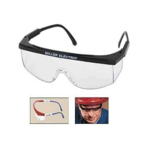     Clear lens   Wrap style safety glasses with polycarbonate lenses