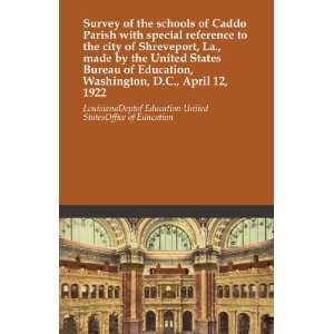  of the schools of Caddo Parish with special reference to the city 