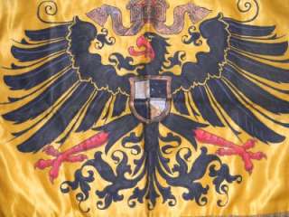 1870 71 GERMAN IMPERIAL TRUMPET BANNER 69TH INFANTRY REGIMENT ORIGINAL 