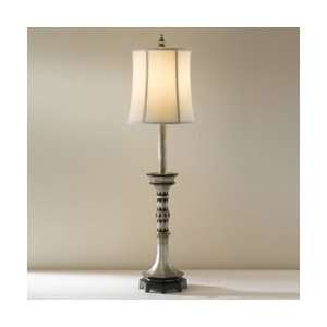 Murray Feiss 9872ESL, Maddox Tall Glass Table Lamp, 1 Light, 100 Total 