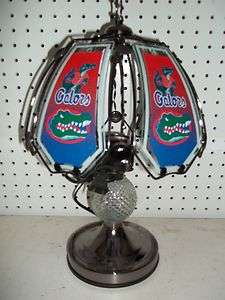 NEW  CUSTOM FLORIDA GATORS 17 TOUCH LAMP AD  