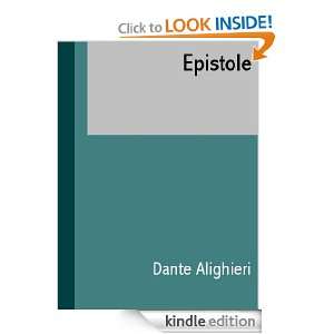 Epistole (LATIN) (Latin Edition) Dante Alighieri  Kindle 