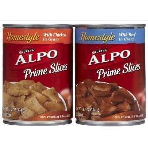 Alpo Prime Slices in Gravy   Variety Pack   Chicken & Beef   12 x 13.2 
