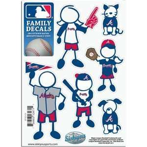  Atlanta Braves Family Decal Small Package Sports 
