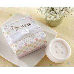  Cute as a Button Theme Scented Button Soap Beauty