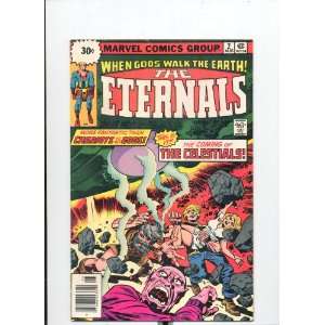    Eternals #2 (Comic   Aug. 1976) (Vol. 1) Jack Kirby Books