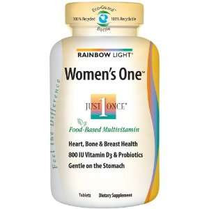 Rainbow Light Just Once Naturals Womens One Multivitamin 