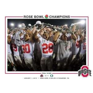  Rose Bowl Champions 9x12 Unframed Photo by Replay Photos 