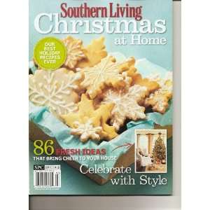  Southern Living Christmas at Home Magazine (2009) Books