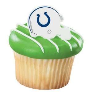  NFL Indianapolis Colts Cupcake Rings 12 Pack Kitchen 