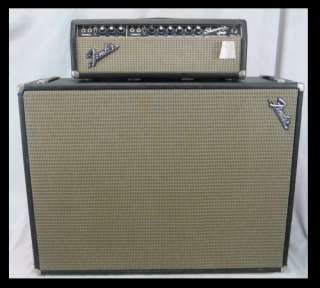 Used Fender Showman Guitar Amp With Speaker Cabinet. 90 Watts Tube 