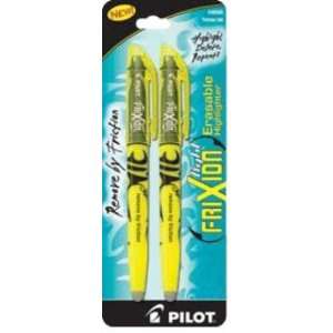  Erasable Highlighter, Chisel Point, 2/PK, Yellow Office 