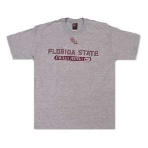  Nike Florida State Seminoles (FSU) Ash 2002 Practice T 