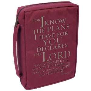  Jer 2911 Large Polyester Bible Cover (6006937066076 