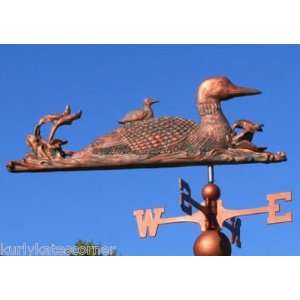  FABULOUS LOON AND CHICK WEATHERVANE 