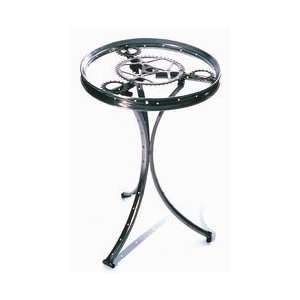  Occasional Table   Recycled Bicycle Rims