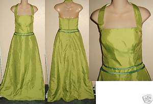 Lime Green Halter Formal/Prom/Homecoming Dress  