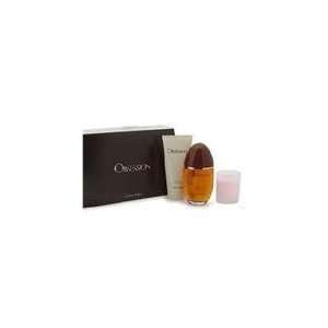 Obsession Complete Gift Set for Women 3 Pcs ( 3.4 Oz Eau De Parfum 