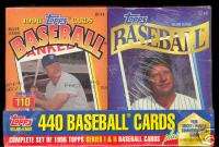   Complete BASEBALL 440 CARD Factory Sealed CEREAL Box SET Series 1 & 2