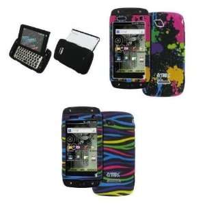   Snap on Case Covers (Black, Paint Splatter, Multi Zebra) Electronics
