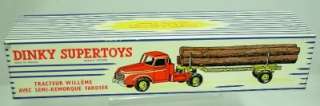 FRENCH DINKY TOYS 897 WILLEME LOG LORRY MINT BOXED  